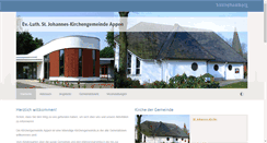 Desktop Screenshot of kirche-appen.de